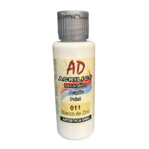 Pintura decorativa Artistica Dibu 011 blanco zinc 60ml