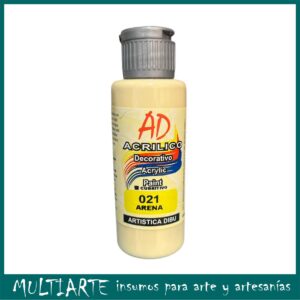 Pintura decorativa Artistica Dibu 021 arena 60ml