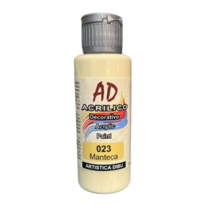 Pintura decorativa Artistica Dibu 023 manteca 60ml