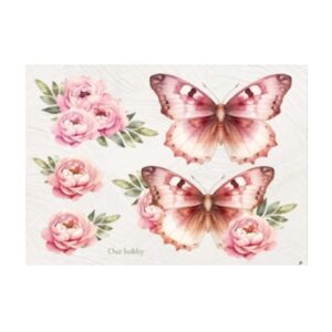 Transfer color - 20x25cms Our Hobby 028