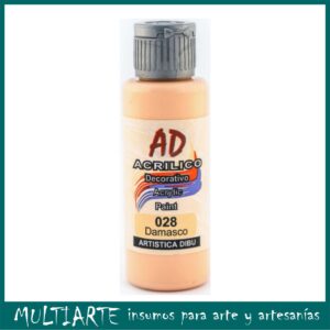 Pintura decorativa Artistica Dibu 028 damasco 60ml