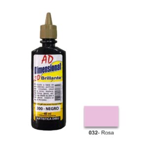 Pintura dimensional AD 40ml 032-rosa