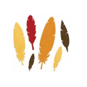 Placa de Corte - Feathers  We R 03368-2