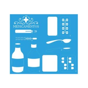 Stencil Litoarte reutilizable 20 x 25 cms STR-036