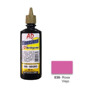 Pintura dimensional AD 40ml 038-rosa viejo