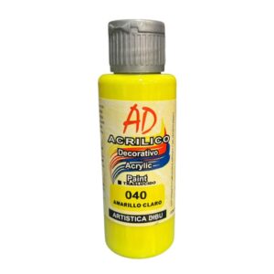 Pintura decorativa Artistica Dibu 040 amarillo claro 60ml