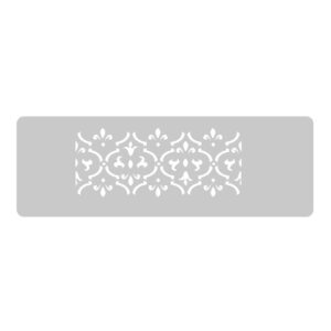 Stencil EQarte reutilizable 13,5 x 30cms 042 Guarda