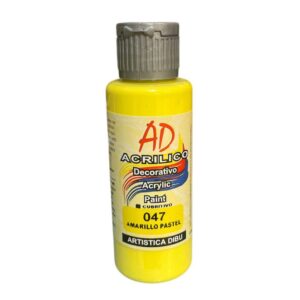 Pintura decorativa Artistica Dibu 047 amarillo pastel 60ml