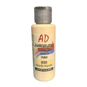 Pintura decorativa Artistica Dibu 050 amarillo nápoles 60ml