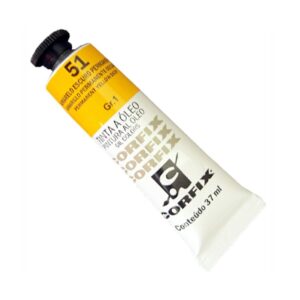 Pintura al óleo Nro 051 Amarillo Oscuro Permanente 37ml CORFIX