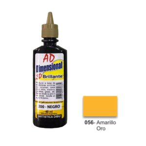 Pintura dimensional AD 40ml 056-amarillo oro