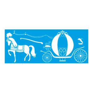 Stencil Litoarte reutilizable17 x 42 cms STG-058