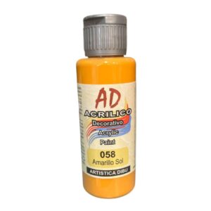 Pintura decorativa Artistica Dibu 058 amarillo sol 60ml