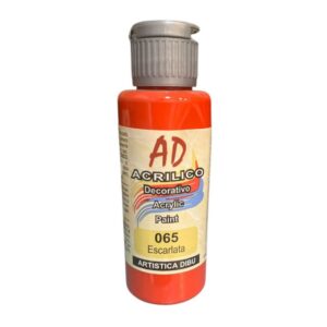 Pintura decorativa Artistica Dibu 065 escarlata 60ml