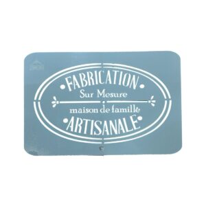 Stencil Strong 20 x 30cms 069 Fabrication Artisanale