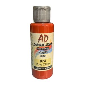 Pintura decorativa Artistica Dibu 074 rojo claro 60ml