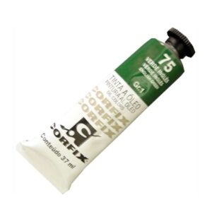 Pintura al óleo Nro 075 Verde Ingles 37ml CORFIX