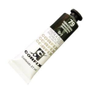 Pintura al óleo Nro 079 Tierra Verde 37ml CORFIX