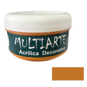 Pintura decorativa MultiArte 200ml Anaranjado