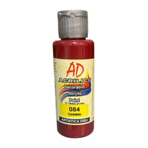 Pintura decorativa Artistica Dibu 084 carmín 60ml