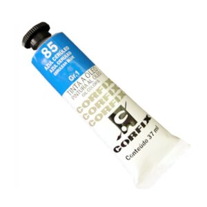 Pintura al óleo Nro 085 Azúl Ceruleo 37ml CORFIX