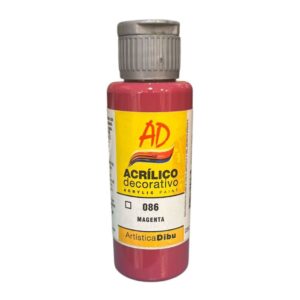 Pintura decorativa Artistica Dibu 086 magenta 60ml