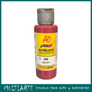 Pintura decorativa Artistica Dibu 086 magenta 60ml
