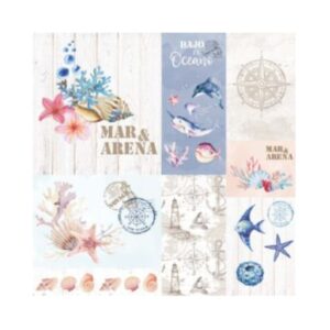 Lámina para decoupage 31,5cms x 31,5cms 09-915