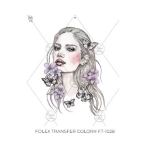 Transfer color - 30x33cms Estampa Felicce 1028