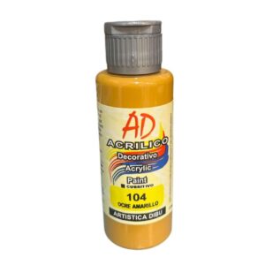 Pintura decorativa Artistica Dibu 104 ocre amarillo 60ml