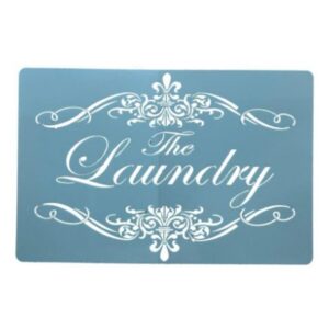 Stencil Strong 20 x 30cms 106 Laundry