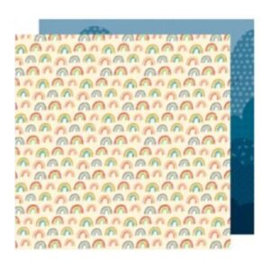 Papel para scrapbook doble faz Shimelle - Box Of Crayons 346583
