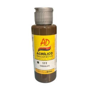 Pintura decorativa Artistica Dibu 111 chocolate 60ml