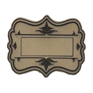Sello bajo relieve 8x10cms Marco 1157