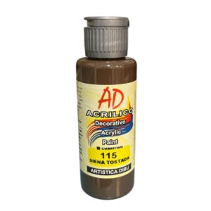 Pintura decorativa Artistica Dibu 115 siena tostada 60ml