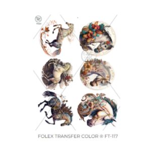 Transfer color - 20x25cms Estampa Felicce 117