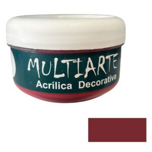 Pintura decorativa MultiArte 200ml Bermellon