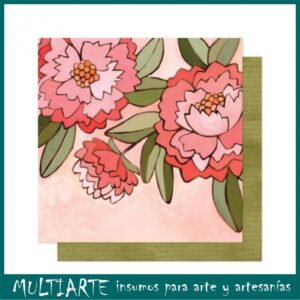 Papel para scrapbook doble faz One Canoe Two - Saturday Afternoon 351111