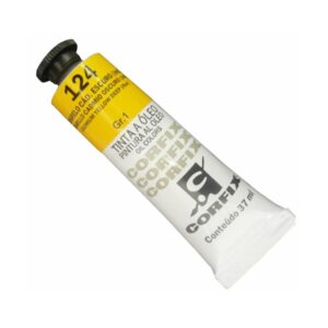 Pintura al óleo Nro 124 Amarillo Cadmio Oscuro 37ml CORFIX