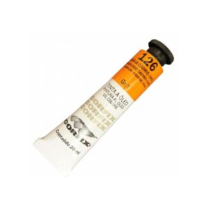 Pintura al óleo GR 1 Nro 126 Anaranjado de Cadmio 20ml CORFIX