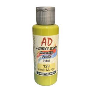 Pintura decorativa Artistica Dibu 129 verde musgo 60ml