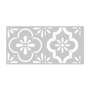 Stencil EQarte reutilizable 30 x 60cms 1301 Azulejos