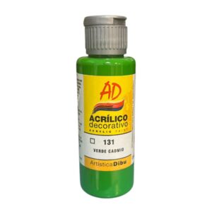 Pintura decorativa Artistica Dibu 131 verde cadmio 60ml