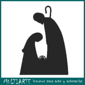 Stencil Multiarte Navidad 22x35cms N01