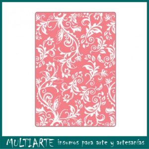 Placa de Embossing - Botanical Swirls 660579