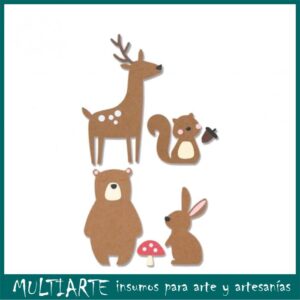 Cortante Bigz  Sizzix - Forest Friends 664593