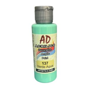 Pintura decorativa Artistica Dibu 137 verde agua 50ml