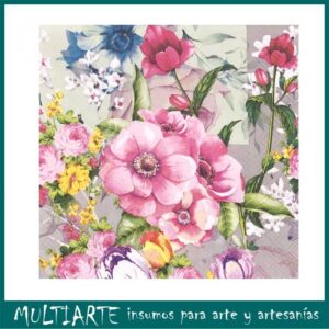 20 Servilletas para Decoupage Nro 054