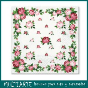 20 Servilletas para Decoupage Nro 084