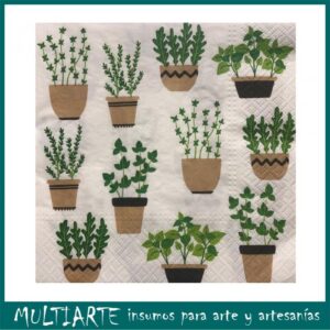 20 Servilletas para Decoupage Nro 092